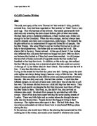 Creative writing essay about war