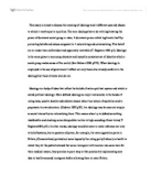 What is the meaning of scientific essay