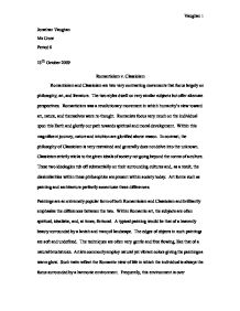 Romanticism vs realism essay research paper