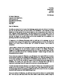 Letter Of Complaint Gcse English Marked By Teachers Com