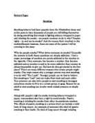 Essay about why do people smoke