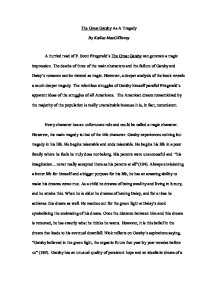 Analytical essay on the great gatsby