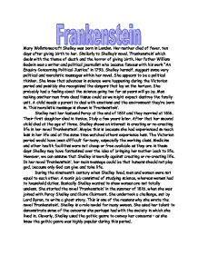 syntax in frankenstein chapter 5
