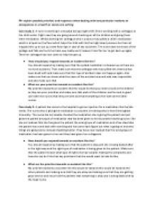 Health, Safety and Security Essay Sample