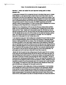 Essay on Nelson Mandela - words and words Essay