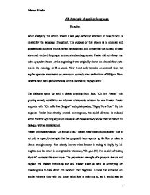 What is language analysis essay template