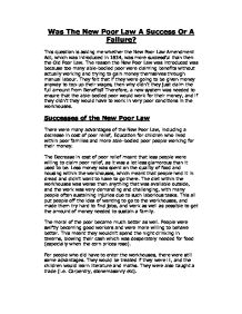 Dissertation on the poor laws