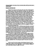 Thesis for things fall apart essay