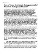 Free literary essay on macbeth