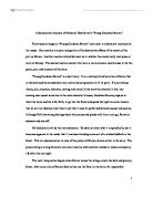 Rip van winkle analysis essay