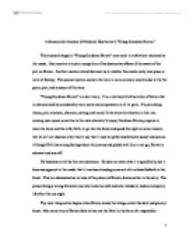 Critical essay help young goodman brown