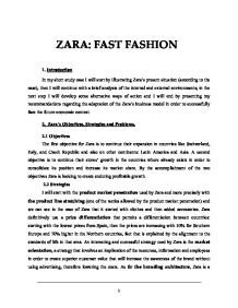 conclusion of zara case study