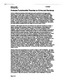 consensus theory criminology
