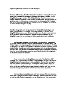 Реферат: The Glass Menagerie Symbols Essay Research Paper