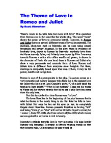 courtly love in romeo and juliet
