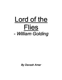 nature of evil in lord of the flies