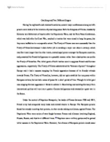 treaty of versailles essay conclusion