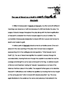 Реферат: Mcbeth Essay Research Paper WILLIAMSHAKESPEARE