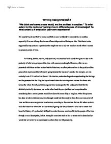 written assignment example