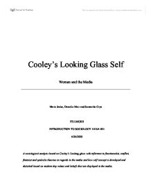 looking glass self essay